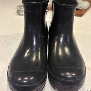 Sperry Topsider Waterproof Rain Short Boot Black, ADORABLE size 10!!